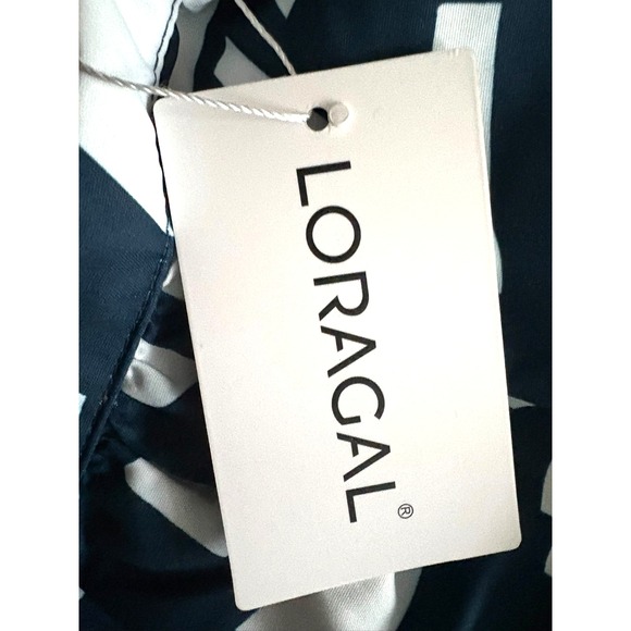 2pcs Set Halter Crop Top Bubble Mini Skirt - Navy‎ Blue 1XL 100% cotton - Picture 2 of 3